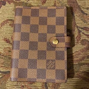 Authentic Louis Vuitton Damier Agenda PM Notebook Cover/ Organizer. Preowned